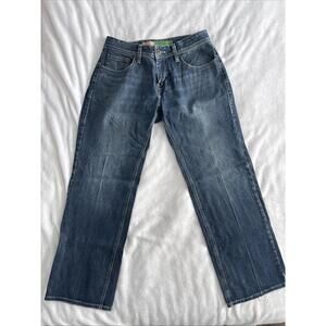 Rock & Roll Vintage '46 Blue Pistol Straight Regular Denim Jeans 32x32 Western